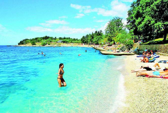 Boutique Apartman Villa Mediteran Porec Bagian luar foto